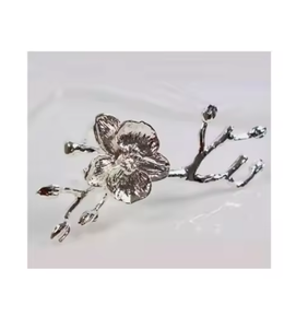 Design à la mode ronds de serviette de mariage Table anneaux décoratifs Table de mariage anneaux de serviette de haute qualité porte-serviettes - Product Image 5