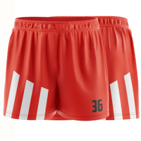 Pantalones Cortos Deportivos de Fútbol para Hombre, con Bolsillos, Secado Rápido, Diseño de Impresión Digital Personalizada, 100% Poliéster, Alta Calidad, para Adultos