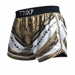 Short de combat MMA personnalisé de haute qualité pour hommes en gros respirant à séchage rapide pour l'entraînement de compétition pour adultes - Product Image 4
