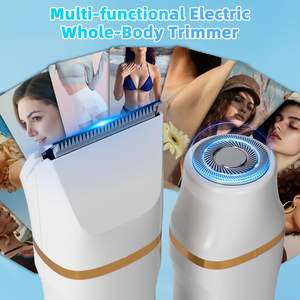 Afeitadora Eléctrica 5 en 1 Húmeda y Seca, Impermeable IPX7, USB C, para Mujer, Depiladora Corporal, Facial y de Área Íntima, para Uso en Bikini y Rostro - Product Image 5