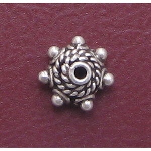 ลูกปัดโลหะเงินเปล่าสำหรับเครื่องประดับหลากหลายประเภท - Product Image 1