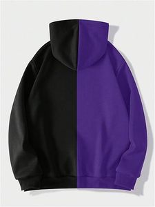 เสื้อฮู้ดแบบสวมหัวมีซิปสำหรับผู้ชายแฟชั่น2025กราฟิกแขนยาวแบบตะวันตก - Product Image 3