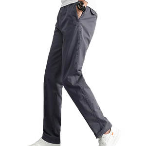 Pantalon cargo pour homme, couleur unie, taille mi-haute, ample, respirant, léger, coupe droite, décontracté, fin, pantalon de sport, séchage rapide - Product Image 2