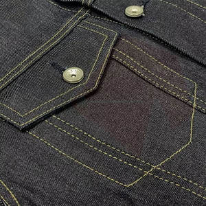 แจ็คเก็ตยีนส์ผู้ชายแบบฟอกสี พร้อมบริการสกรีนแบรนด์ ดีไซน์ทันสมัย ผลิตด้วยคุณภาพส่งออก - Product Image 4