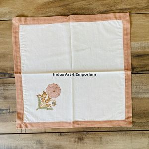 Hand Block Printed Placemat & Napkin - Buy Custom Printed Placemats,Hand Painted <b>Table</b> <b>Cloth</b>,Stock Hand Block Place Mat Napkin - Product Image 4