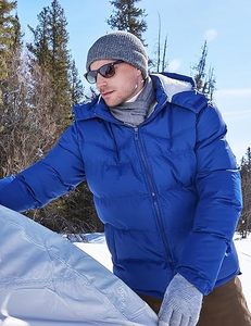 Wholesale OEM Custom Puffer <b>Jacket</b> Men 2025 Warm Insulated Waterproof Lightweight Winter Outerwear Fashion Streetwear <b>Jackets</b> - Product Image 3