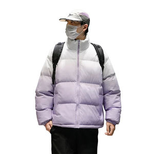 Manteau en duvet court grande taille pour hommes, doudounes ajustées confortables avec tissu en toile élégant, élégant et confortable - Product Image 5