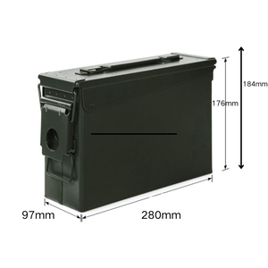 Stok mevcut çoklu kullanır abd euroeurosıcak satış taktik çelik küçük M19A1 çelik 30cal cephane saklama kutusu mühür ile - Product Image 3