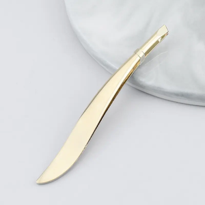 Pinzas de acero inoxidable para cejas, nuevo diseño, Etiqueta Privada - Product Image 4