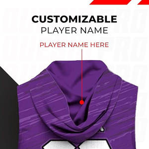Maglia da Calcio 7v7 Abbigliamento Sportivo con Cappuccio Personalizzazione Sublimata per Flag Football Nome e Numero Personalizzati Abbigliamento Sportivo Leggero Aziendale - Product Image 4
