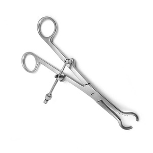 Orthopedic Clamp Stainless Steel <strong>Surgery</strong> Room Forceps Custom Made Lewin Bone Holding Forceps 7 Inch Serrated - Product Image 3