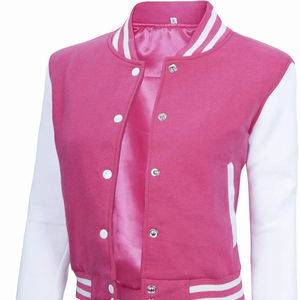 แจ็คเก็ตวาร์ซิตี้ผู้หญิงสำหรับฤดูหนาว มีกระเป๋าข้าง ผ้าถัก ระบายอากาศได้ดี ผ้าแคนวาส ดีไซน์สตรีทแวร์ปรับแต่งได้ - Product Image 4