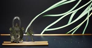 Serrures artisanales ornementales en laiton massif de finition antique Nouveaux cadenas de sécurité identiques Style de sécurité artisanal - Product Image 5