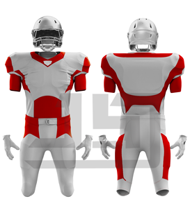 Custom American <b>Football</b> Jersey Pants Uniform Breathable 100% Polyester Quick Dry Plus Size Button Closure Short Sleeve Practice - Product Image 1