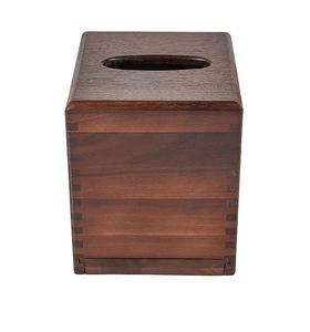 Boîte à mouchoirs en bois de luxe créative avec couvercle Boîte à mouchoirs en bois pour le visage Rectangle élégant Utilisation dans les hôtels et les restaurants - Product Image 4