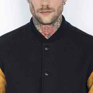 Veste universitaire de baseball personnalisée OEM ODM 2026 pour hommes, col marin personnalisé, université, collège - Product Image 2