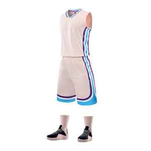 Maillot de basket-ball OEM de haute qualité pour hommes, uniforme de sports d'hiver avec caractéristique respirante et logo imprimé personnalisé, vente en gros - Product Image 3