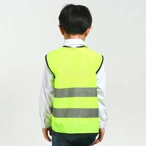 Chaleco y chaquetas de seguridad reflectantes para hombre de poliéster 100%, ropa reflectante de seguridad con cremallera multibolsillo - Product Image 3