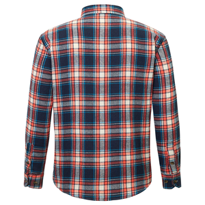 เสื้อเชิ้ตทางการสำหรับผู้ชายทรงสลิมฟิตสีพื้นเสื้อใส่สบาย - Product Image 4