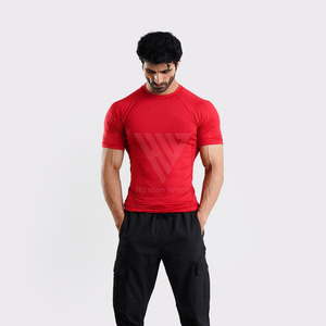 Camisetas Deportivas para Gimnasio, para Correr, con Logotipo Personalizado, Ajuste Muscular, Transpirables, al por Mayor, Unisex - Product Image 6