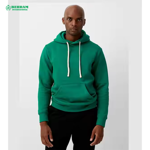 เสื้อฮู้ดสำหรับผู้ชายผ้าคอตตอนแห้งเร็วเสื้อฮู้ดแฟชั่นผ้า100% - Product Image 5