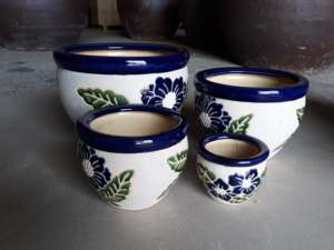 [Leo Nguyen Le] - Vente en gros de pots de fleurs en céramique pour l'intérieur à prix avantageux auprès d'un fournisseur vietnamien - Product Image 3