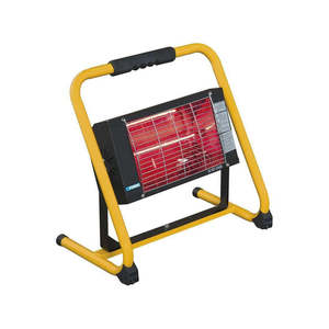 Portable Electric Infrared Quartz Bathroom Heater with Stand EU <b>Plug</b> <b>Remote</b> <b>Controlled</b> Overheat Protection - Product Image 1