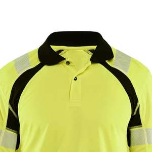 Camisetas de Seguridad al Por Mayor con Logotipo Personalizado OEM, Camiseta Reflectante Transpirable de Alta Visibilidad para Correo - Product Image 5