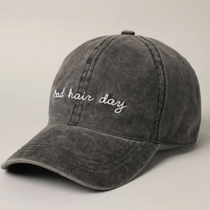 Casual Washed Baseball Cap Unisex Golf Sports <b>Hat</b> Adjustable Cotton Dad Cap - Product Image 1