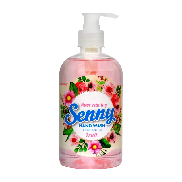 Senny Fruit Scent Hand Wash 500gx12 Liquide Échantillon Gratuit En Gros Vilaco Marque Pour La Peau Produits Fabriqués Au Vietnam