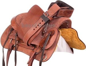 Bandeau de nez croisé en cuir de cheval doux et rembourré, cousu fantaisie sur le nez, OEM & ODM - Product Image 6