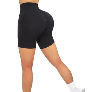 Shorts de yoga pour femmes OEM Shorts d'entraînement personnalisés Vêtements de sport de qualité supérieure Vente en gros Design tendance - Product Image 3