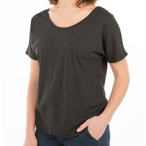 <b>Women</b> <b>v</b> <b>neck</b> cotton short sleeve slim fit stretchable comfortable casual soft breathable solid color trendy summer <b>t</b> <b>shirt</b> - Product Image 3