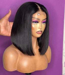 Hot Selling Wholesale Free Shipping Cuticle Aligned Unprocessed Hair Virgin Human Hair Full Lace <b>Wigs</b> Raw Vietnamese Hair - Product Image 6