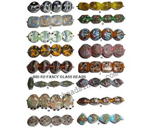 Collection créative de perles de verre bricolage pour projets faits à la main et conceptions de cadeaux Perles de verre fantaisie Fournisseur indien - Product Image 2