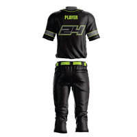 Ensembles d'uniformes de baseball confortables, de haute qualité, respirants, légers, au meilleur design, multicolores, 100% polyester