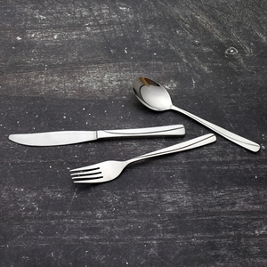 Ensemble de couverts médiévaux en acier à haute teneur en carbone, matériau massif, pour 6 personnes, style repas, meilleure vente, avec le set Blaze - Product Image 2