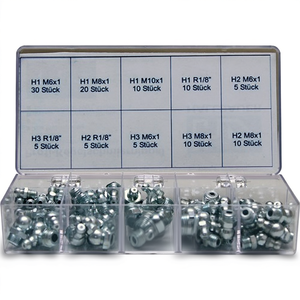 SAMOA HALLBAUER 110-Piece <b>Grease</b> <b>Nipple</b> Assortment - Product Image 3