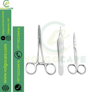 ชุดฝึกเย็บแผลสแตนเลสสำหรับนักศึกษาแพทย์ประกอบด้วยชุดเครื่องมือเย็บแผลแบบแมนนวลเครื่องมือทางการแพทย์ - Product Image 5