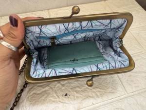 กระเป๋าคลัทช์หนังแท้คุณภาพสูงสำหรับผู้หญิงกระเป๋าคลัทช์ดีไซน์หรู - Product Image 6