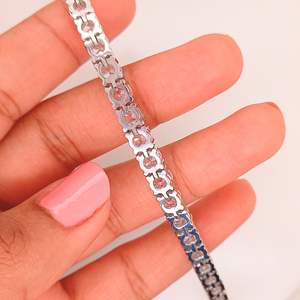 5 mm 16.50 Carat Diamant 18K Or À La Mode Diamant Bracelet Pass Diamant Testeur Hip Hoop Tennis Bracelet pour Hommes et Femmes - Product Image 3
