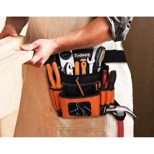 Cinghia portautensili per carpentiere con bretelle imbottite e zaino per la conservazione degli attrezzi - Product Image 2