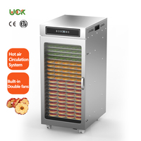 Déshydrateur alimentaire industriel électrique en acier inoxydable à 20 plateaux, four de séchage pour fruits, légumes, viande séchée, pour usage commercial et domestique