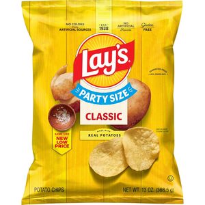 Chips de pommes de terre classiques Lay's, sans gluten, format fête, sachet de 13 oz - Product Image 6