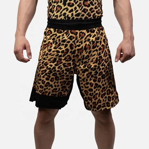 Pantalones cortos Mma diseño personalizado sublimación impresión hombres brasileño Jiu Jitsu pantalones cortos para lucha y entrenamiento - Product Image 1