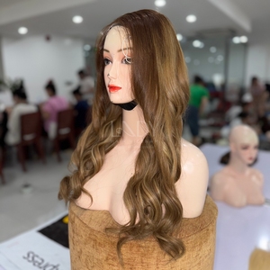 Cheveux humains vietnamiens 100% ondulés de haute qualité, avec fermeture en dentelle sur le devant, de couleur personnalisable, 2025 - Product Image 4