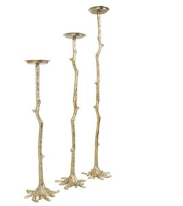 Bougeoir en fer forgé à la main, design feuille, portable, style moderne, pour la maison et les occasions spéciales, décoration de mariage - Product Image 5