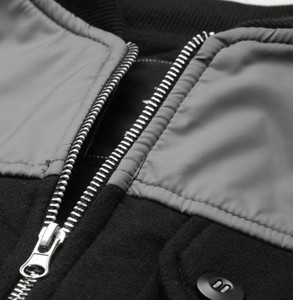 Pakistan fabrication hommes collège garçon vestes laine tissu université veste nouvelle polaire veste coupe régulière décontracté léger OEM Service - Product Image 2