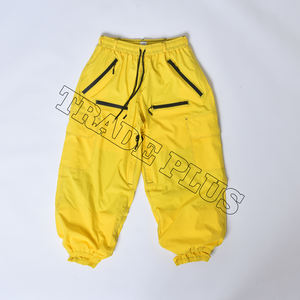 Pantalon de ski taille haute personnalisé d'usine OEM imperméable à l'eau pour la neige Pantalon de snowboard d'extérieur coupe-vent avec élastique grande taille disponible - Product Image 1