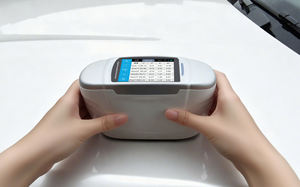 เครื่องวัดสเปกตรัมแบบพกพาหลายมุม MC12มืออาชีพเซ็นเซอร์ CMOS แบบเต็มสเปกตรัมอายุการใช้งาน LED 10ปี | สีเปล่งประกาย/เม็ด - Product Image 4